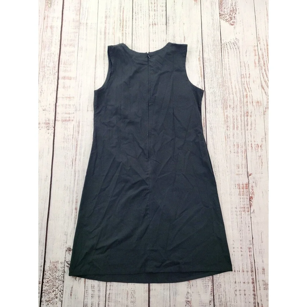 Novica Black Sleeveless Cotton Dress Women's L - Picture 10 of 11